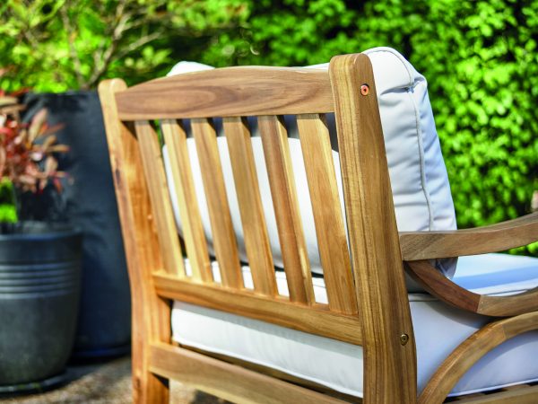 Sorrento Armchair and Stool - Natural